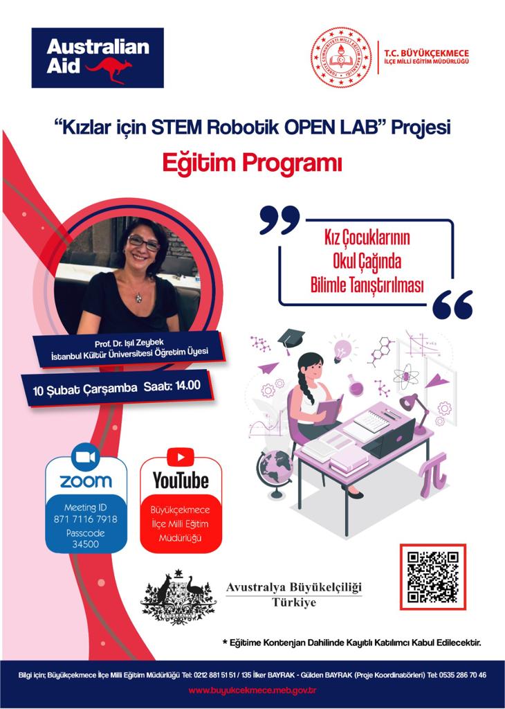 “Kızlar için STEM Robotik OPEN LAB Projesi”